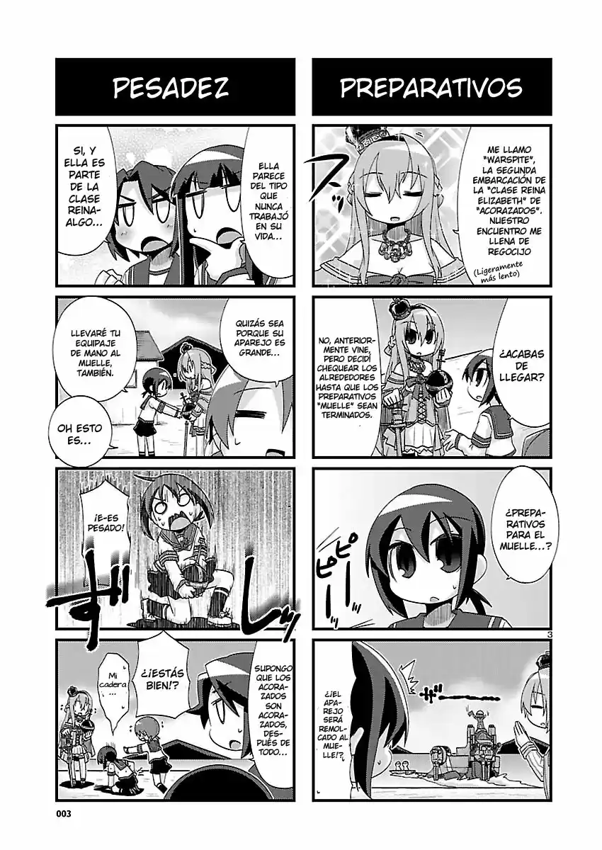 Kantai Collection 4-koma Comic: Fubuki- Ganbarimasu! (2013) - Capítulo 152 - Página 3 - LectorTMOo
