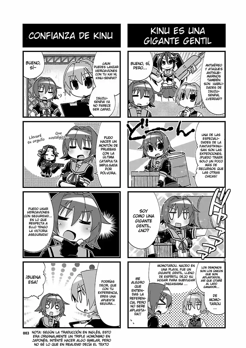Kantai Collection 4-koma Comic: Fubuki- Ganbarimasu! (2013) - Capítulo 154 - Página 3 - LectorTMOo