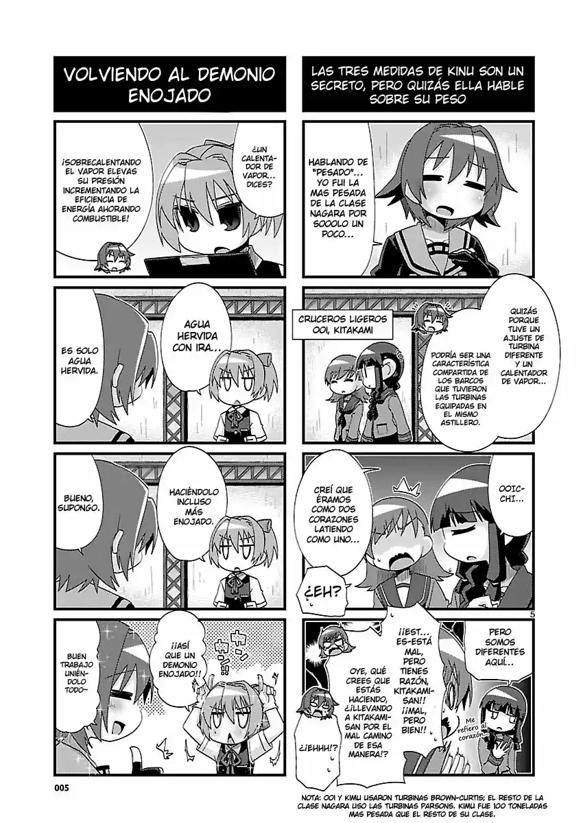 Kantai Collection 4-koma Comic: Fubuki- Ganbarimasu! (2013) - Capítulo 154 - Página 5 - LectorTMOo