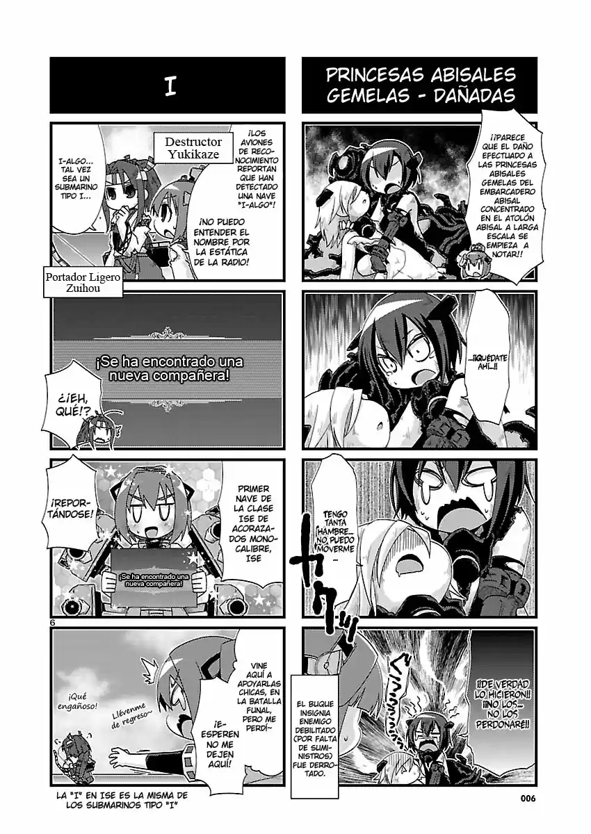 Kantai Collection 4-koma Comic: Fubuki- Ganbarimasu! (2013) - Capítulo 155 - Página 6 - LectorTMOo