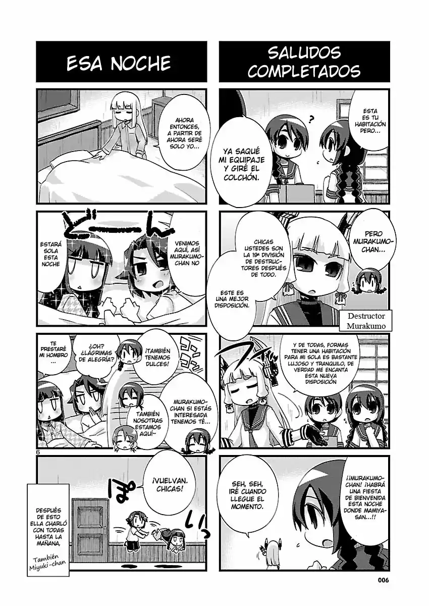 Kantai Collection 4-koma Comic: Fubuki- Ganbarimasu! (2013) - Capítulo 158 - Página 6 - LectorTMOo