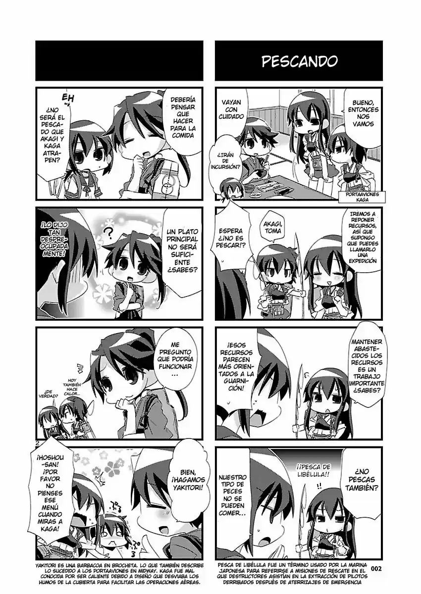 Kantai Collection 4-koma Comic: Fubuki- Ganbarimasu! (2013) - Capítulo 16 - Página 2 - LectorTMOo