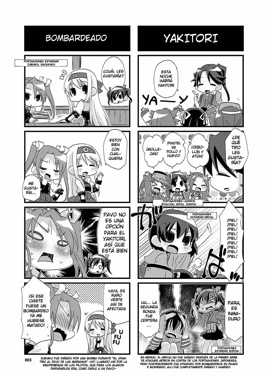 Kantai Collection 4-koma Comic: Fubuki- Ganbarimasu! (2013) - Capítulo 16 - Página 3 - LectorTMOo
