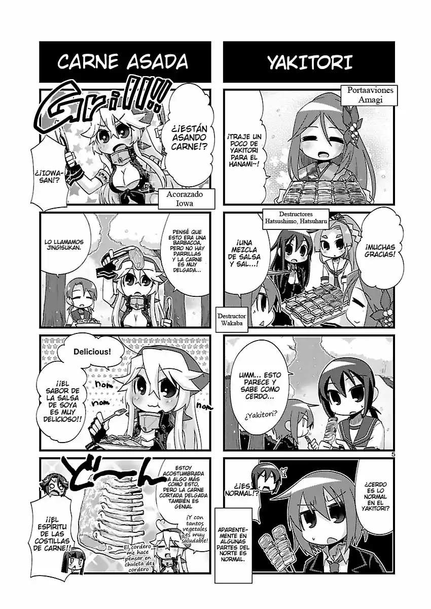 Kantai Collection 4-koma Comic: Fubuki- Ganbarimasu! (2013) - Capítulo 160 - Página 5 - LectorTMOo
