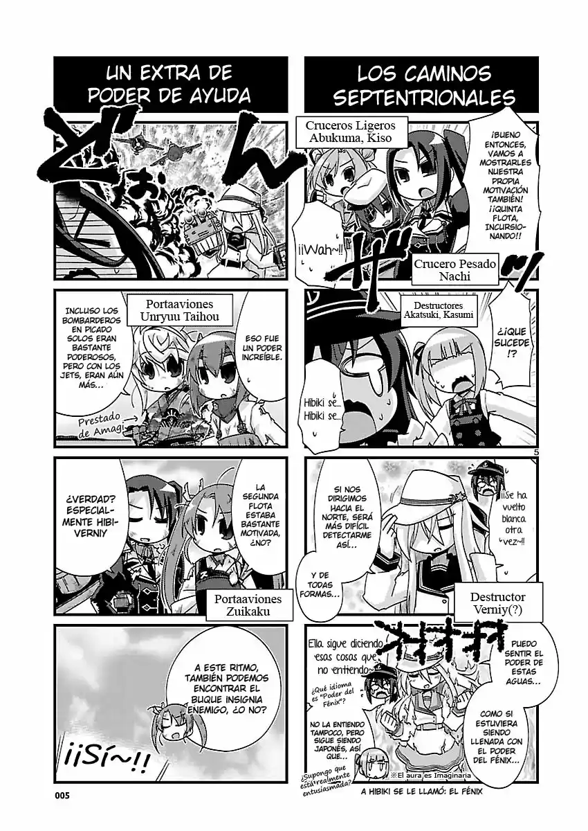 Kantai Collection 4-koma Comic: Fubuki- Ganbarimasu! (2013) - Capítulo 165 - Página 5 - LectorTMOo
