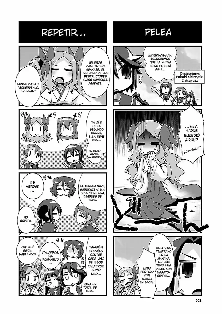 Kantai Collection 4-koma Comic: Fubuki- Ganbarimasu! (2013) - Capítulo 166 - Página 2 - LectorTMOo