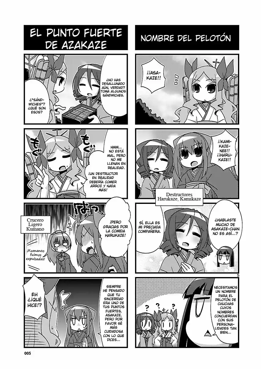 Kantai Collection 4-koma Comic: Fubuki- Ganbarimasu! (2013) - Capítulo 166 - Página 5 - LectorTMOo