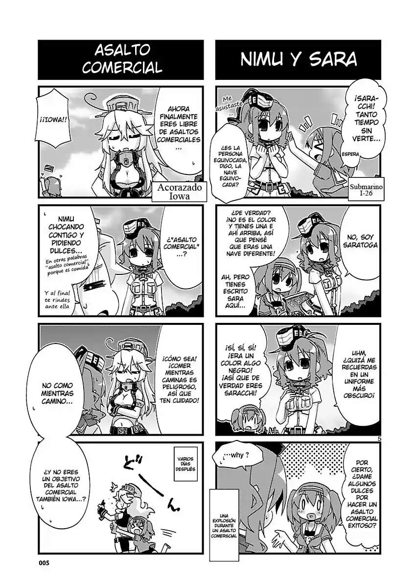 Kantai Collection 4-koma Comic: Fubuki- Ganbarimasu! (2013) - Capítulo 169 - Página 5 - LectorTMOo