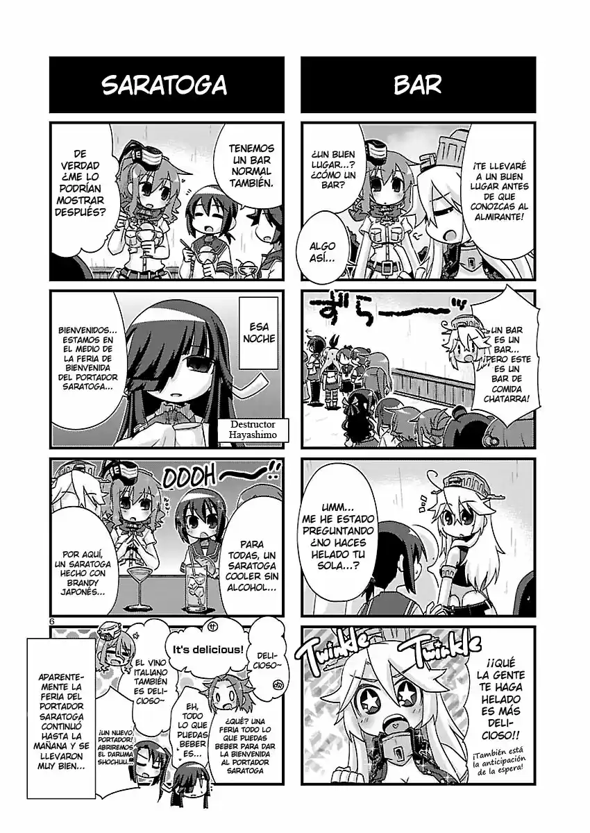 Kantai Collection 4-koma Comic: Fubuki- Ganbarimasu! (2013) - Capítulo 169 - Página 6 - LectorTMOo