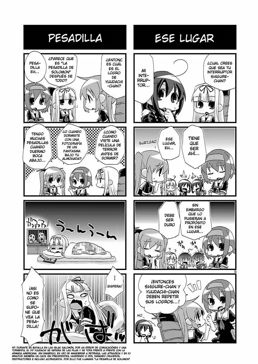 Kantai Collection 4-koma Comic: Fubuki- Ganbarimasu! (2013) - Capítulo 17 - Página 5 - LectorTMOo