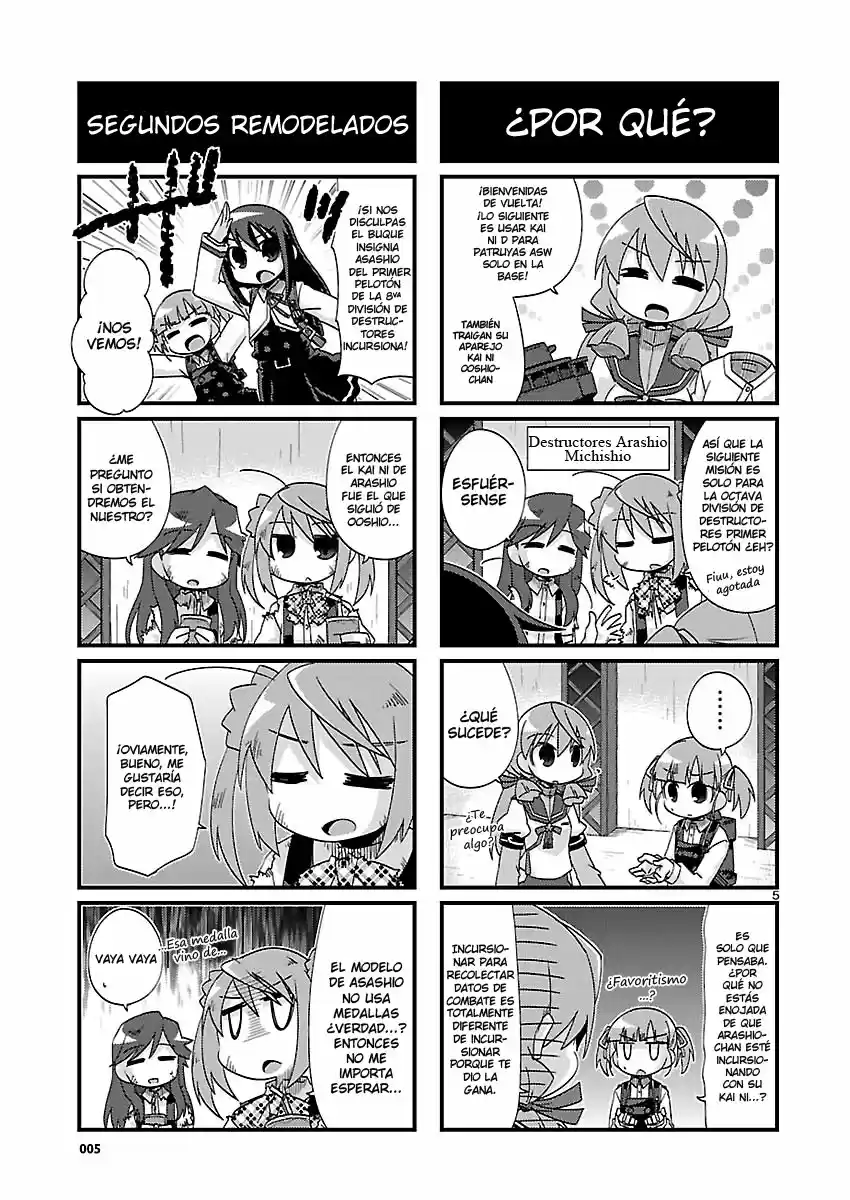 Kantai Collection 4-koma Comic: Fubuki- Ganbarimasu! (2013) - Capítulo 170 - Página 5 - LectorTMOo