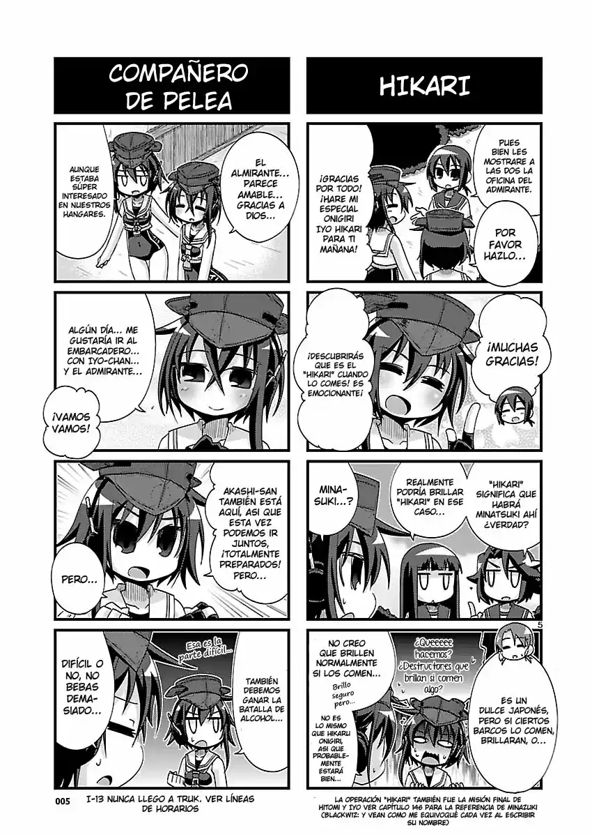 Kantai Collection 4-koma Comic: Fubuki- Ganbarimasu! (2013) - Capítulo 172 - Página 5 - LectorTMOo