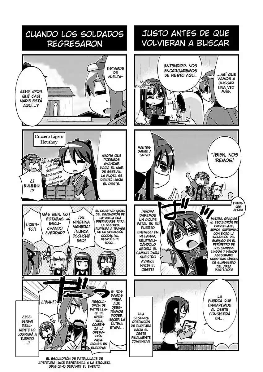 Kantai Collection 4-koma Comic: Fubuki- Ganbarimasu! (2013) - Capítulo 176 - Página 6 - LectorTMOo