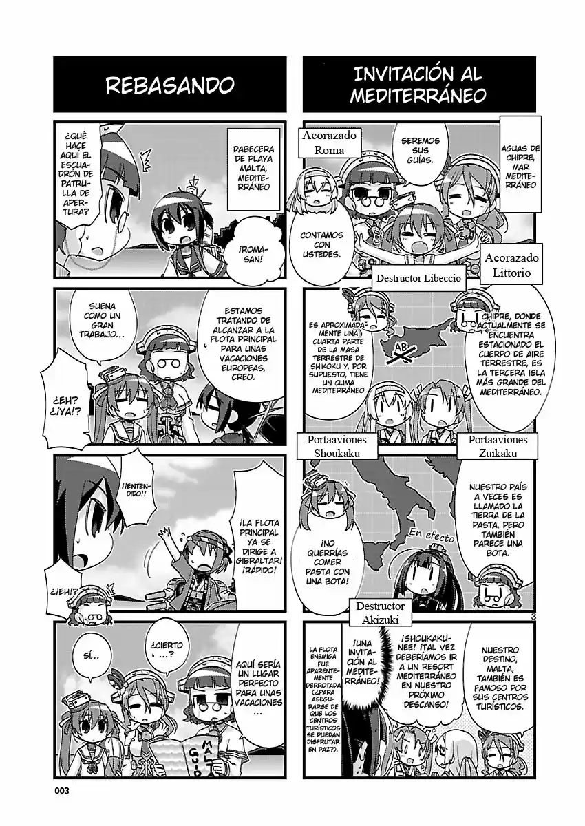Kantai Collection 4-koma Comic: Fubuki- Ganbarimasu! (2013) - Capítulo 177 - Página 3 - LectorTMOo