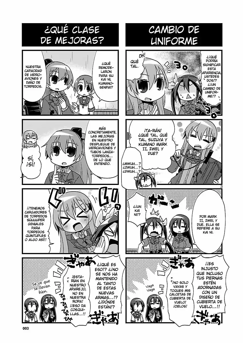 Kantai Collection 4-koma Comic: Fubuki- Ganbarimasu! (2013) - Capítulo 178 - Página 3 - LectorTMOo