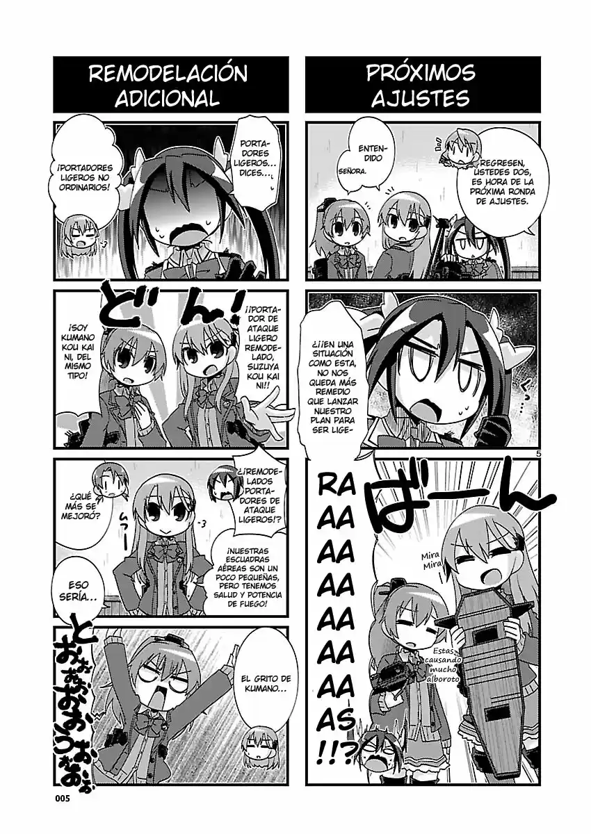 Kantai Collection 4-koma Comic: Fubuki- Ganbarimasu! (2013) - Capítulo 178 - Página 5 - LectorTMOo