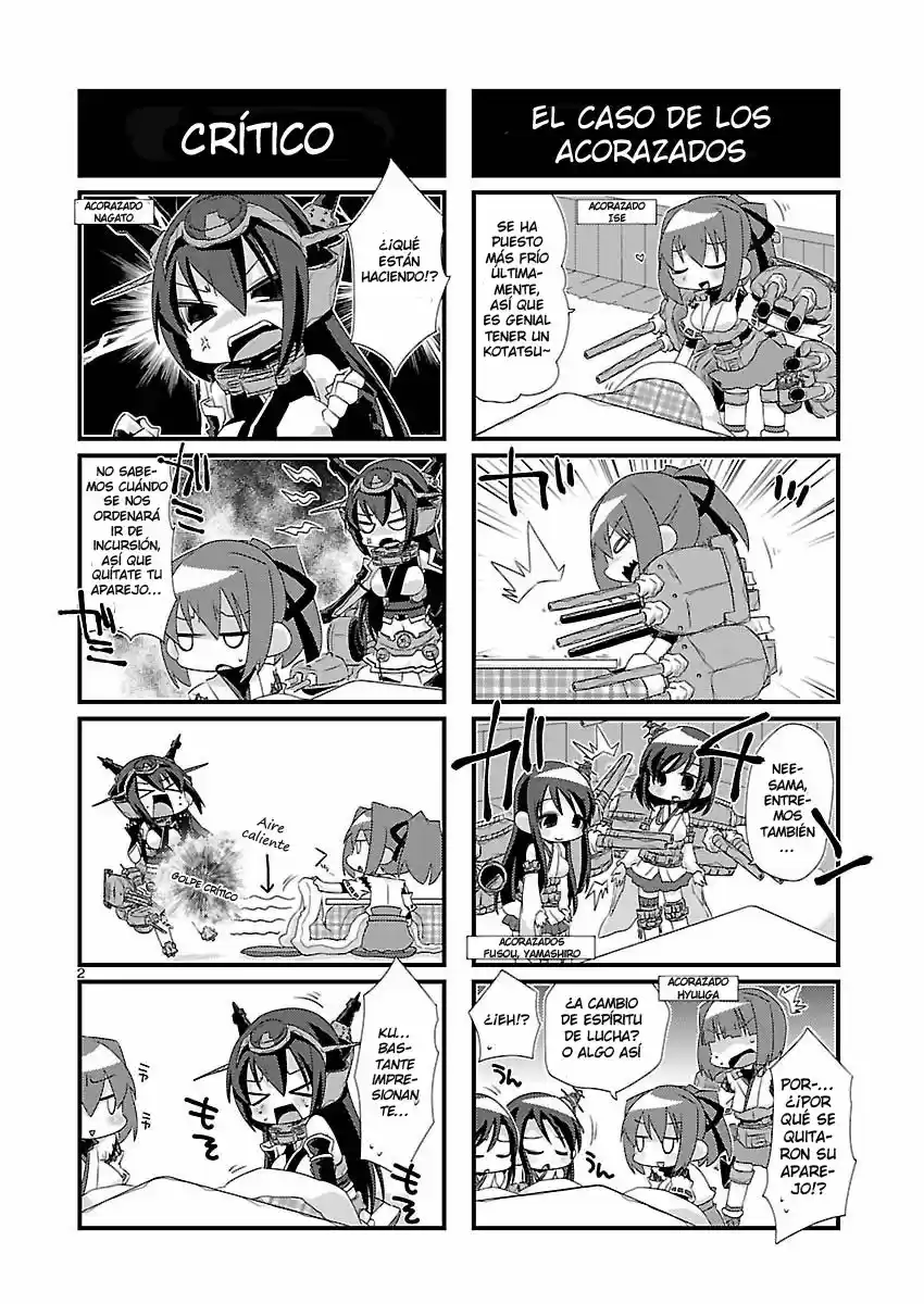 Kantai Collection 4-koma Comic: Fubuki- Ganbarimasu! (2013) - Capítulo 18 - Página 2 - LectorTMOo