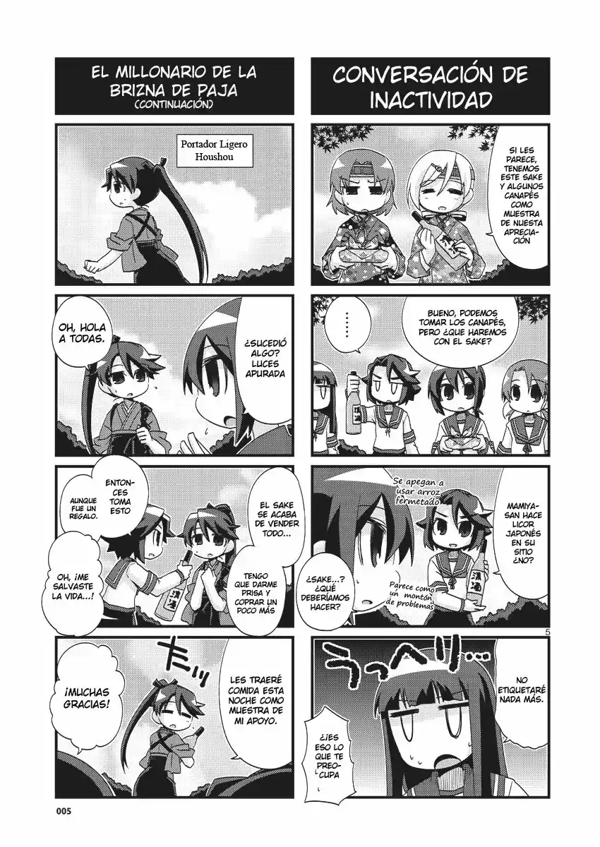 Kantai Collection 4-koma Comic: Fubuki- Ganbarimasu! (2013) - Capítulo 181 - Página 5 - LectorTMOo