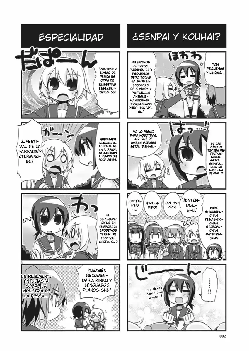 Kantai Collection 4-koma Comic: Fubuki- Ganbarimasu! (2013) - Capítulo 182 - Página 2 - LectorTMOo