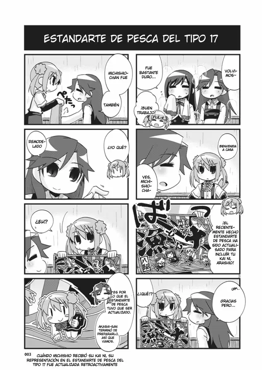 Kantai Collection 4-koma Comic: Fubuki- Ganbarimasu! (2013) - Capítulo 183 - Página 3 - LectorTMOo