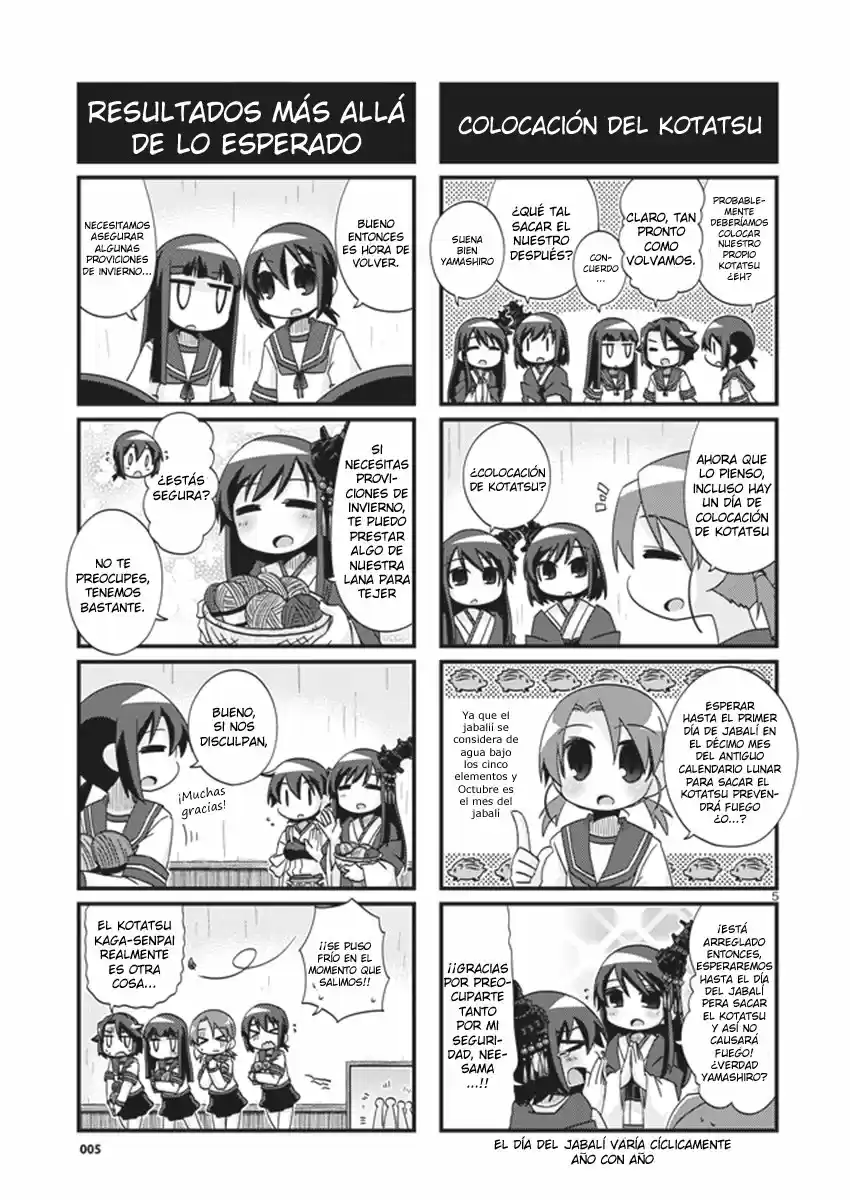 Kantai Collection 4-koma Comic: Fubuki- Ganbarimasu! (2013) - Capítulo 184 - Página 5 - LectorTMOo