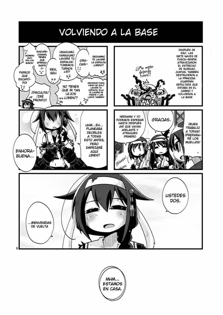 Kantai Collection 4-koma Comic: Fubuki- Ganbarimasu! (2013) - Capítulo 187 - Página 6 - LectorTMOo