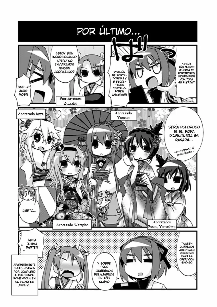 Kantai Collection 4-koma Comic: Fubuki- Ganbarimasu! (2013) - Capítulo 190 - Página 6 - LectorTMOo