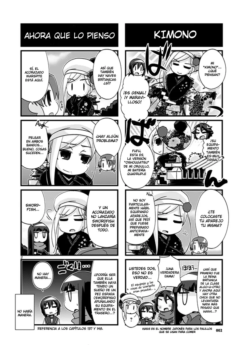 Kantai Collection 4-koma Comic: Fubuki- Ganbarimasu! (2013) - Capítulo 191 - Página 2 - LectorTMOo