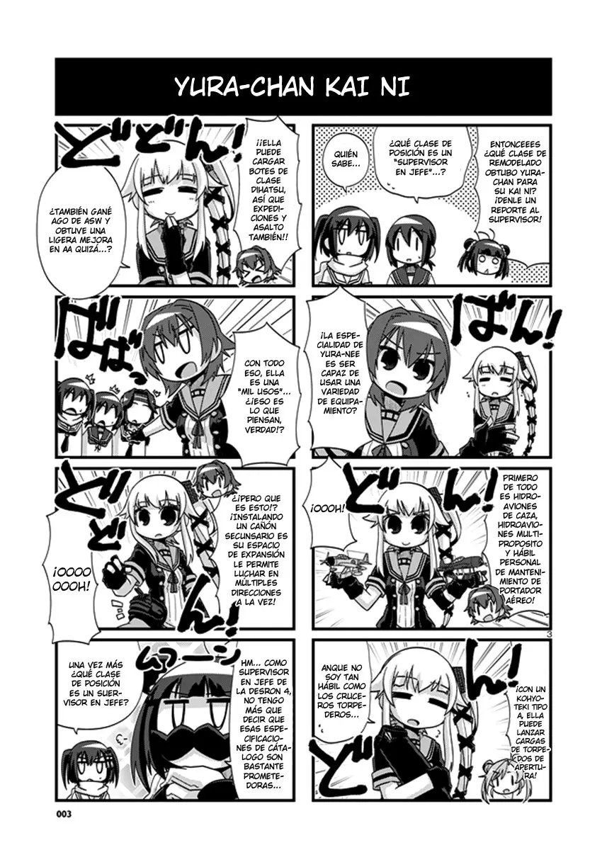 Kantai Collection 4-koma Comic: Fubuki- Ganbarimasu! (2013) - Capítulo 192 - Página 3 - LectorTMOo