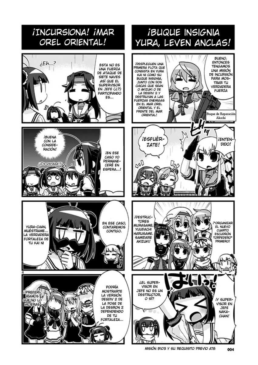 Kantai Collection 4-koma Comic: Fubuki- Ganbarimasu! (2013) - Capítulo 192 - Página 4 - LectorTMOo