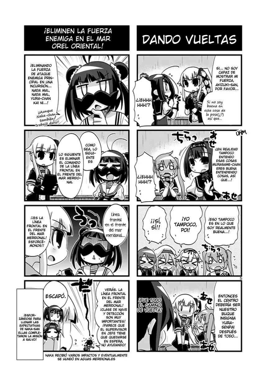 Kantai Collection 4-koma Comic: Fubuki- Ganbarimasu! (2013) - Capítulo 192 - Página 5 - LectorTMOo