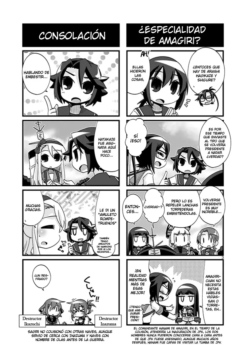 Kantai Collection 4-koma Comic: Fubuki- Ganbarimasu! (2013) - Capítulo 196 - Página 3 - LectorTMOo