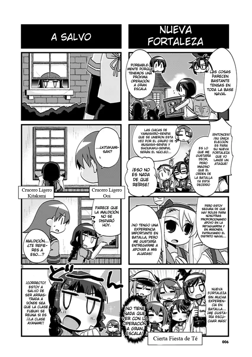 Kantai Collection 4-koma Comic: Fubuki- Ganbarimasu! (2013) - Capítulo 196 - Página 6 - LectorTMOo