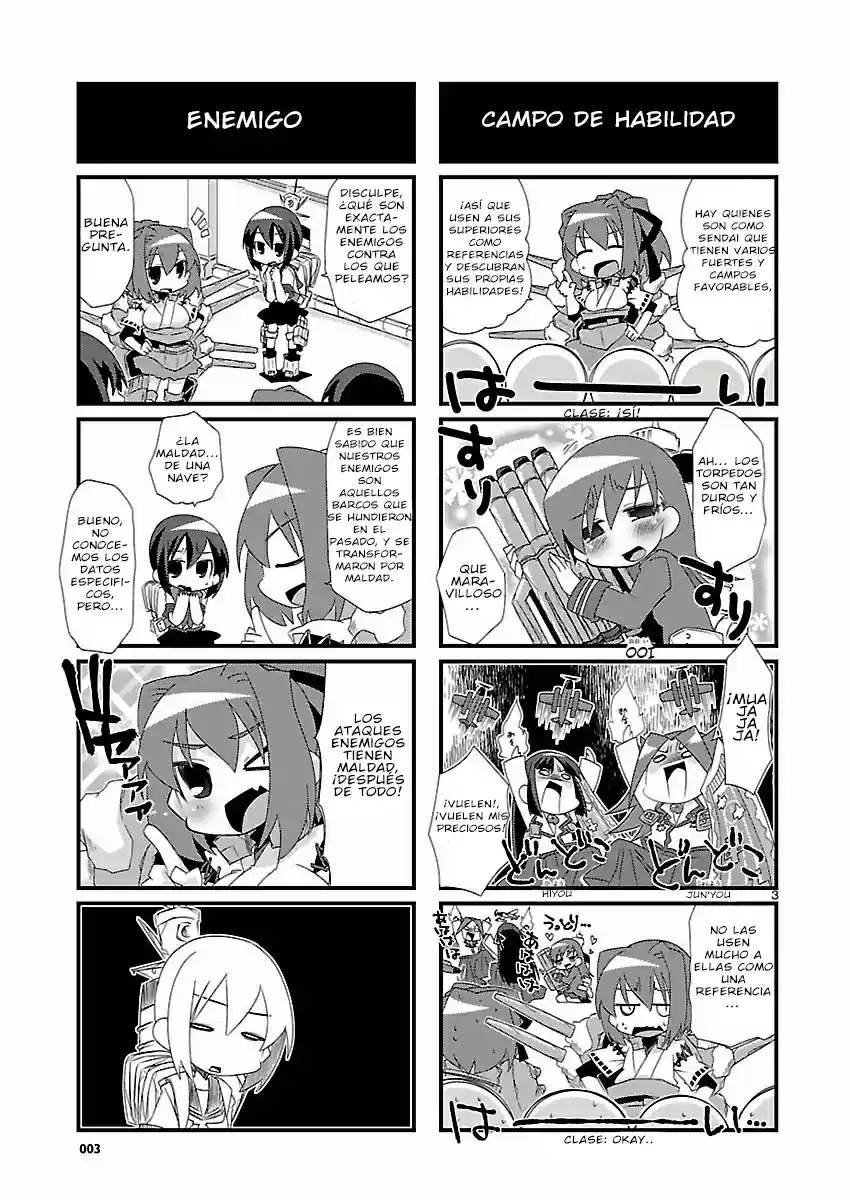 Kantai Collection 4-koma Comic: Fubuki- Ganbarimasu! (2013) - Capítulo 2 - Página 3 - LectorTMOo