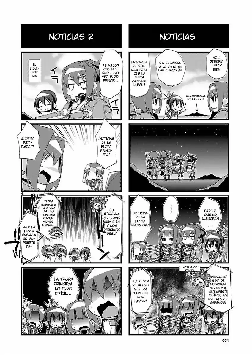 Kantai Collection 4-koma Comic: Fubuki- Ganbarimasu! (2013) - Capítulo 20 - Página 4 - LectorTMOo