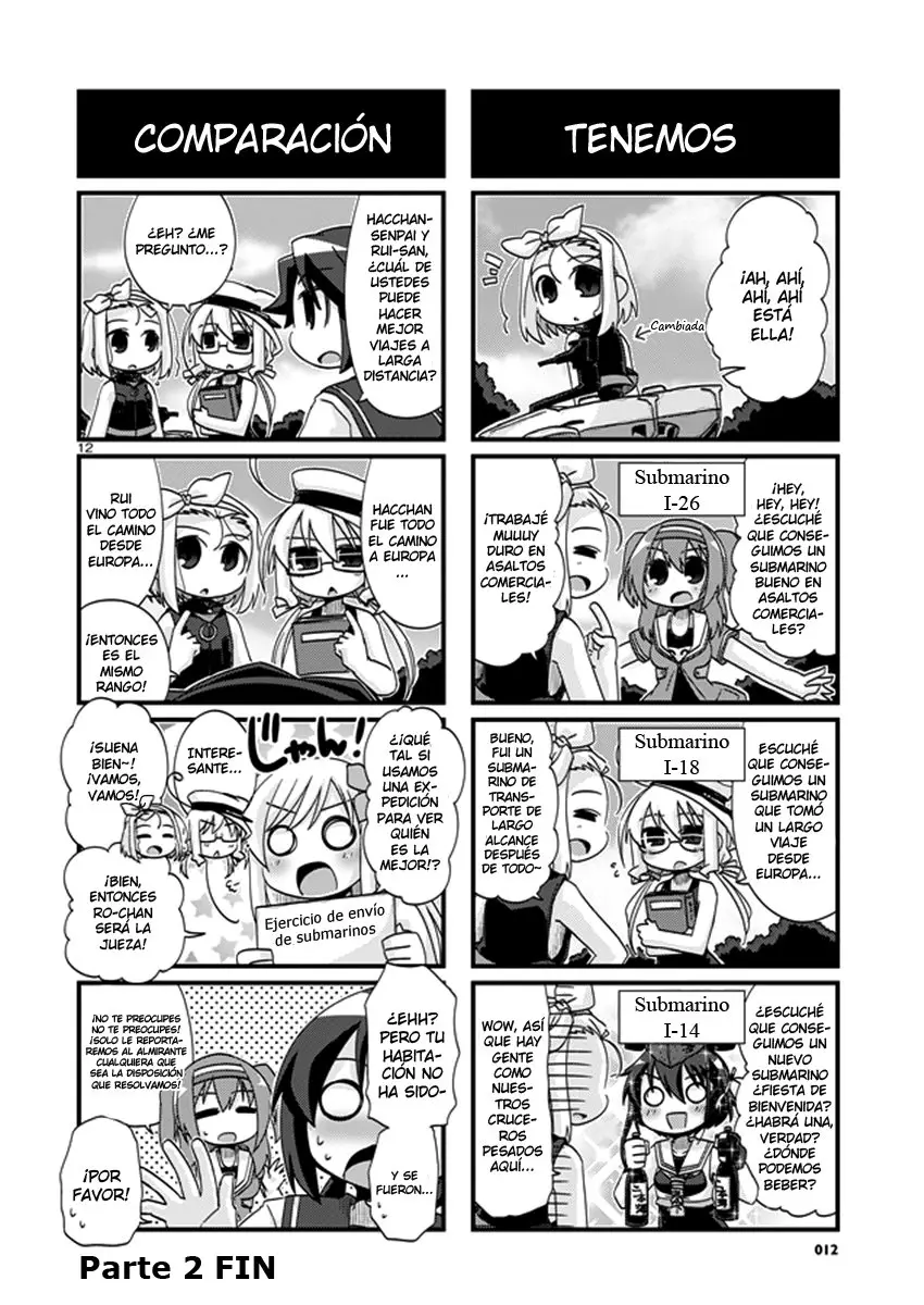 Kantai Collection 4-koma Comic: Fubuki- Ganbarimasu! (2013) - Capítulo 201.1 - Página 6 - LectorTMOo