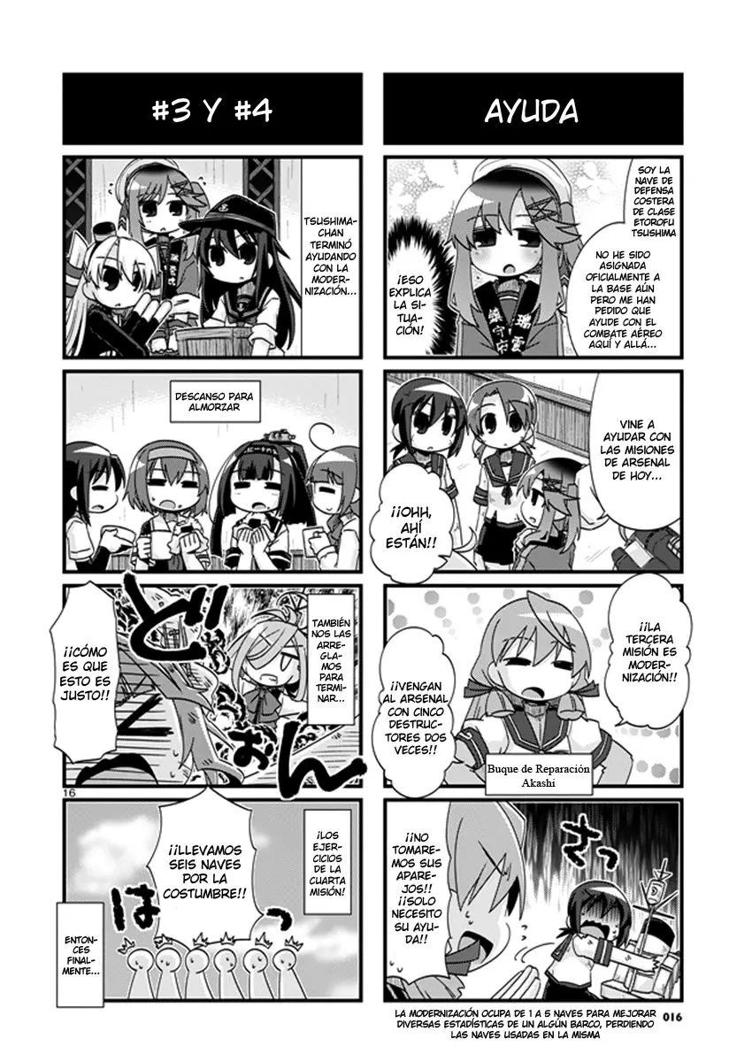 Kantai Collection 4-koma Comic: Fubuki- Ganbarimasu! (2013) - Capítulo 201.2 - Página 4 - LectorTMOo