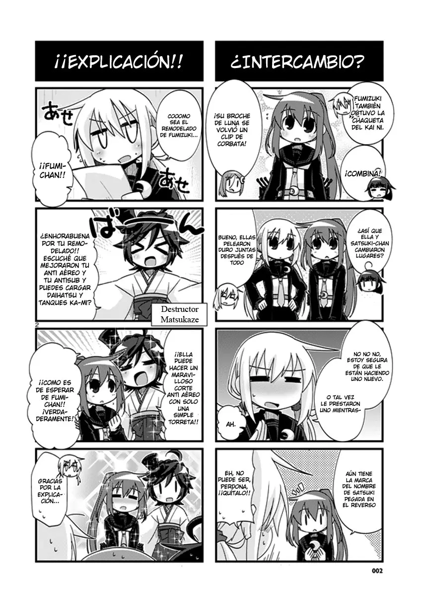 Kantai Collection 4-koma Comic: Fubuki- Ganbarimasu! (2013) - Capítulo 201 - Página 2 - LectorTMOo