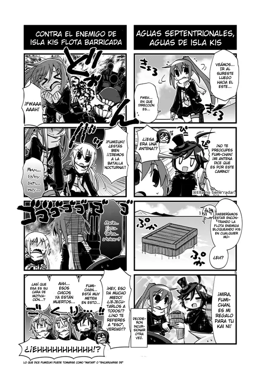 Kantai Collection 4-koma Comic: Fubuki- Ganbarimasu! (2013) - Capítulo 201 - Página 5 - LectorTMOo