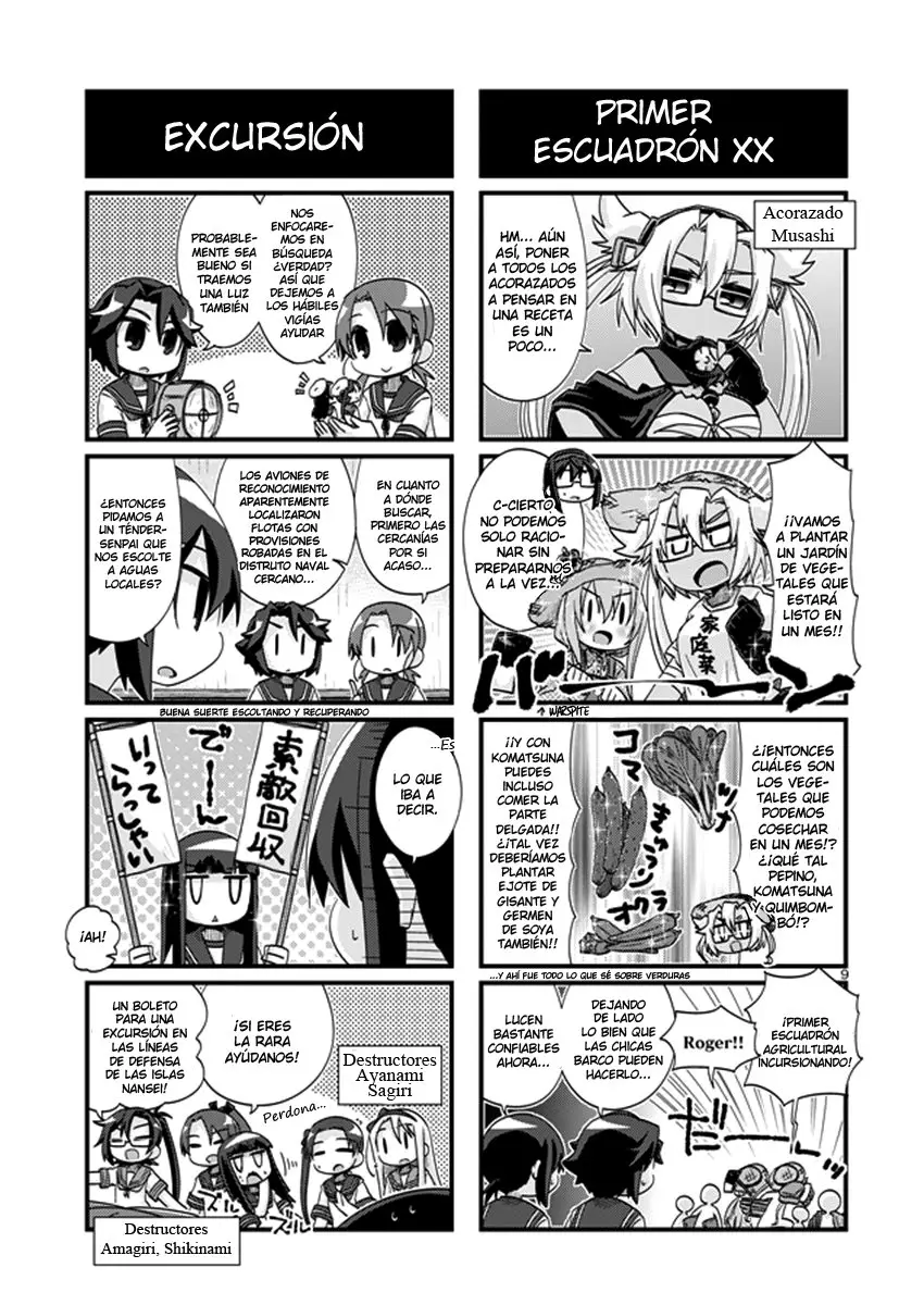 Kantai Collection 4-koma Comic: Fubuki- Ganbarimasu! (2013) - Capítulo 202.1 - Página 3 - LectorTMOo