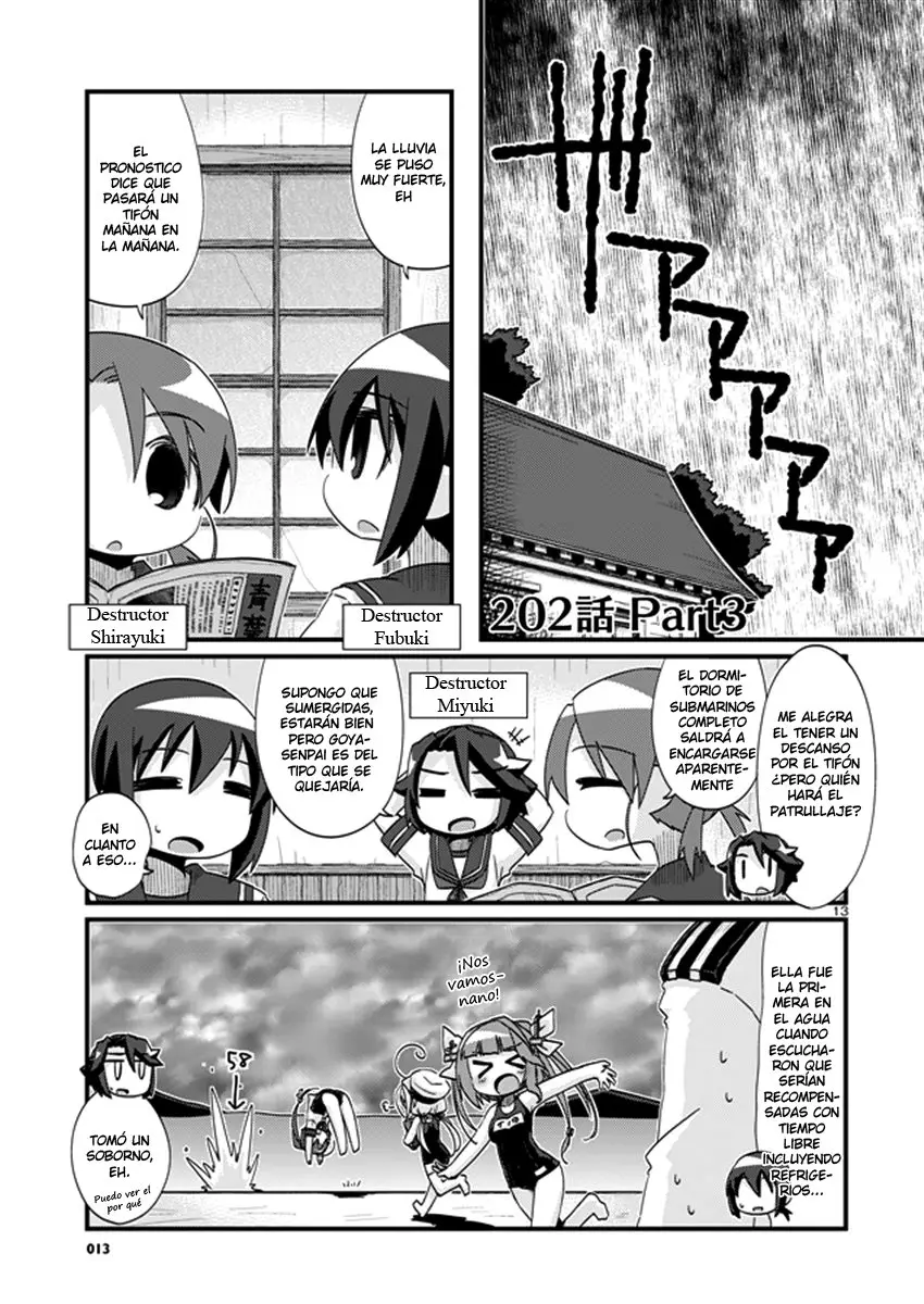 Kantai Collection 4-koma Comic: Fubuki- Ganbarimasu! (2013) - Capítulo 202.2 - Página 1 - LectorTMOo