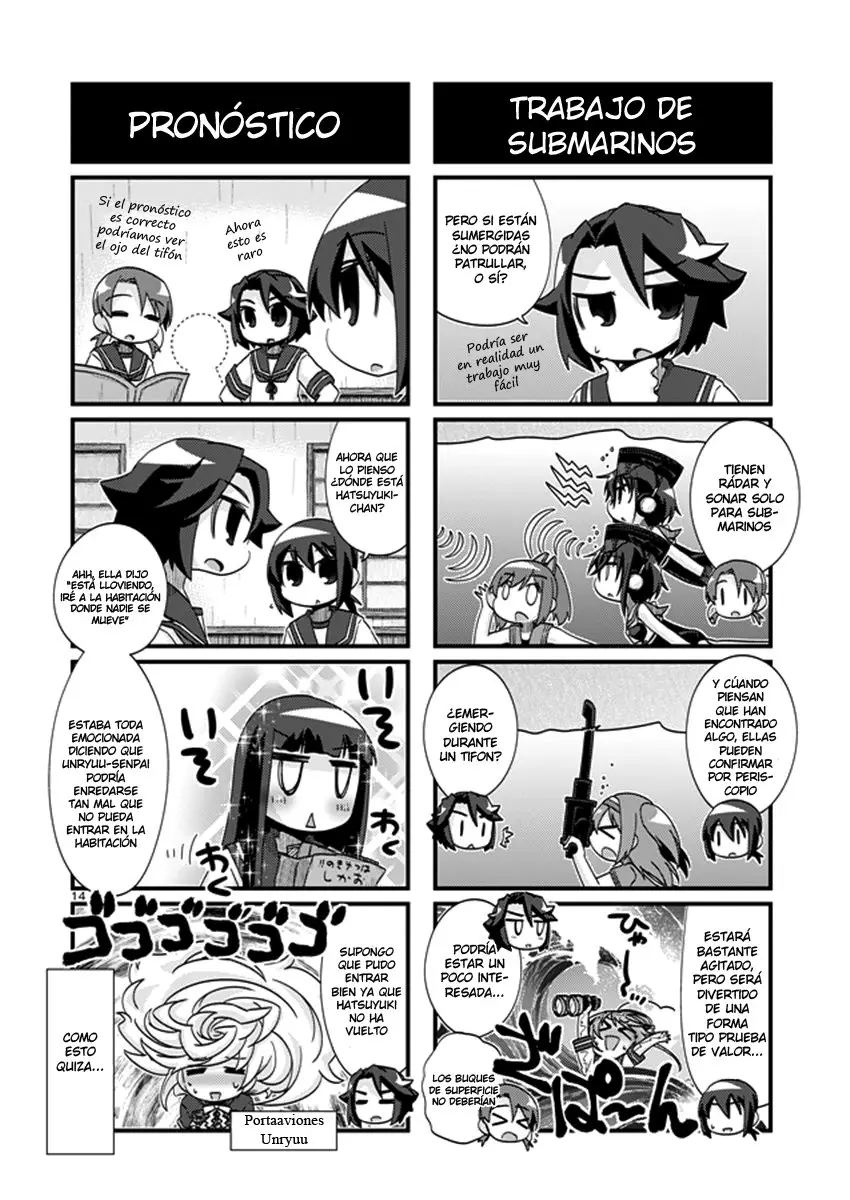 Kantai Collection 4-koma Comic: Fubuki- Ganbarimasu! (2013) - Capítulo 202.2 - Página 2 - LectorTMOo