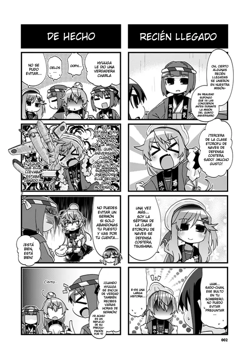 Kantai Collection 4-koma Comic: Fubuki- Ganbarimasu! (2013) - Capítulo 202 - Página 2 - LectorTMOo