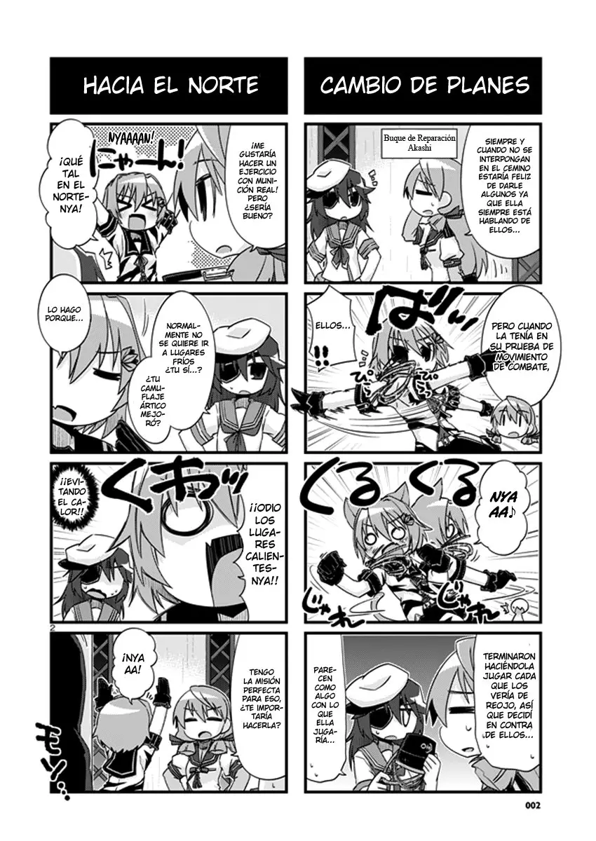 Kantai Collection 4-koma Comic: Fubuki- Ganbarimasu! (2013) - Capítulo 204 - Página 2 - LectorTMOo
