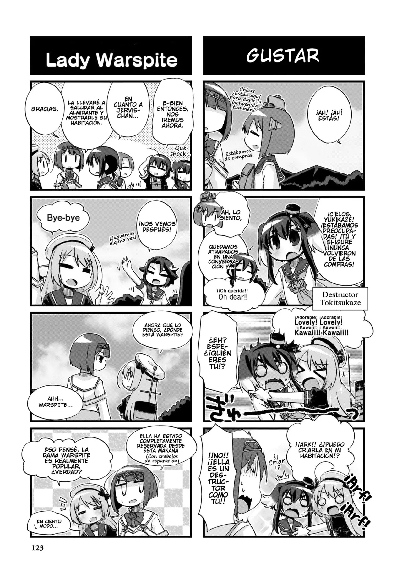 Kantai Collection 4-koma Comic: Fubuki- Ganbarimasu! (2013) - Capítulo 205.2 - Página 5 - LectorTMOo
