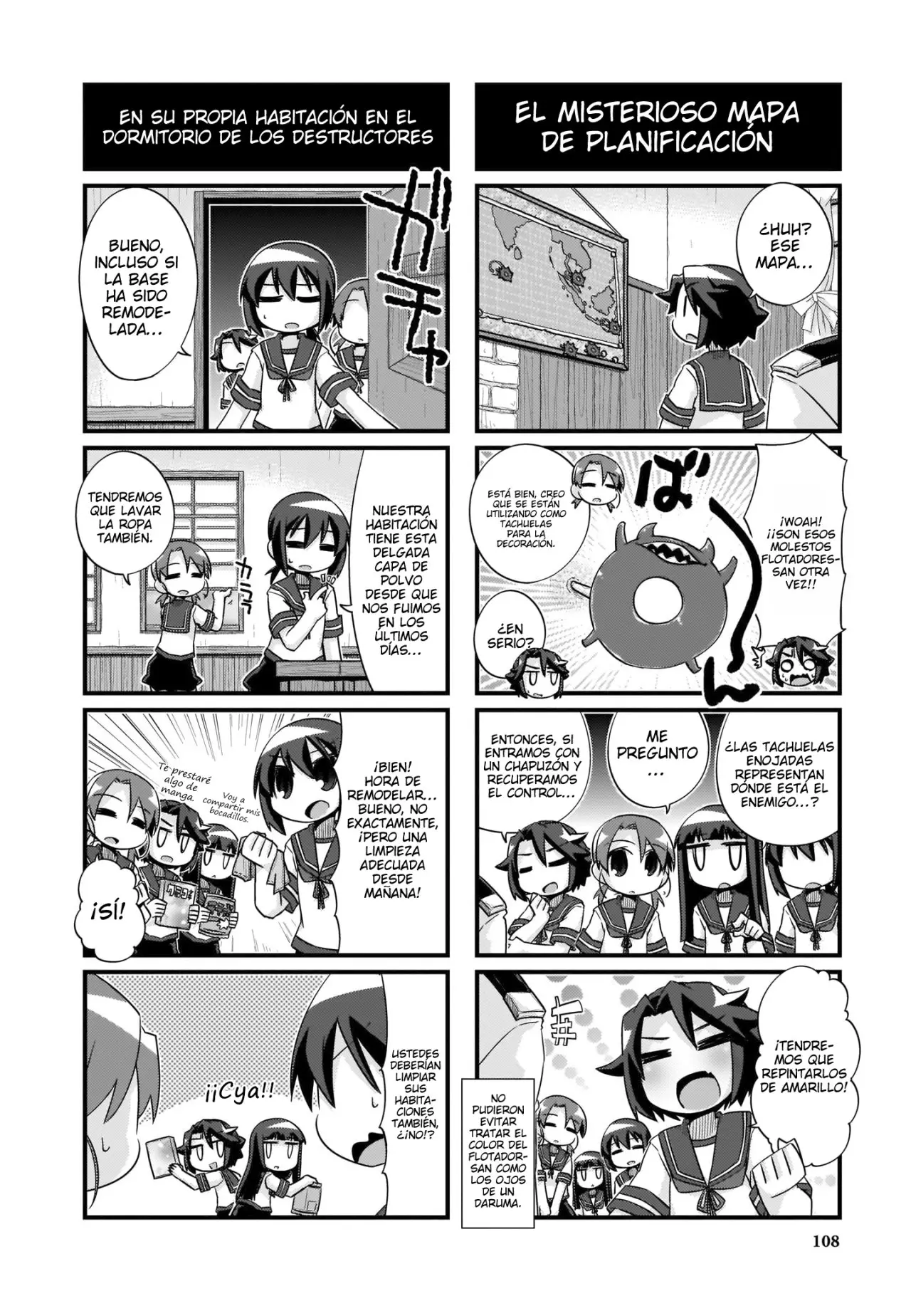 Kantai Collection 4-koma Comic: Fubuki- Ganbarimasu! (2013) - Capítulo 205 - Página 6 - LectorTMOo