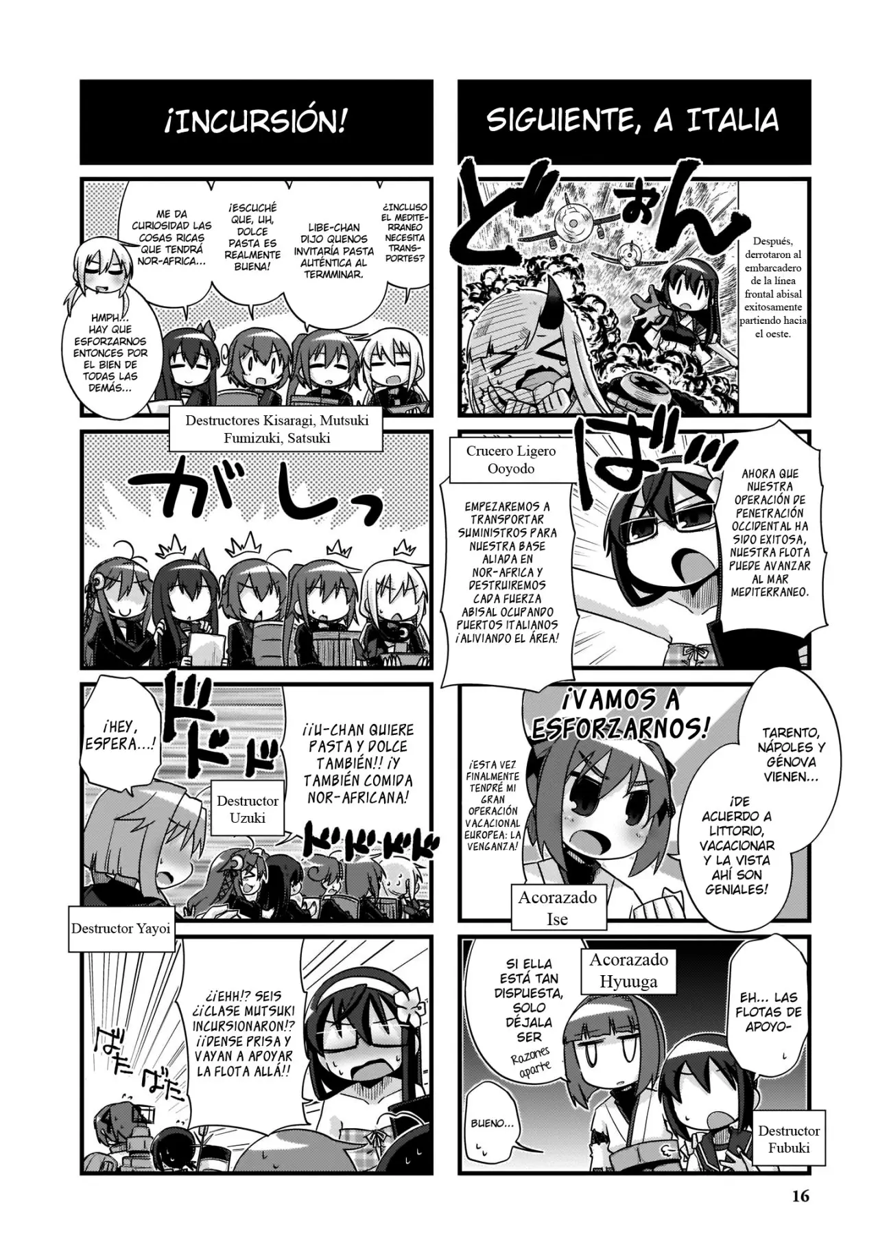 Kantai Collection 4-koma Comic: Fubuki- Ganbarimasu! (2013) - Capítulo 206.1 - Página 2 - LectorTMOo