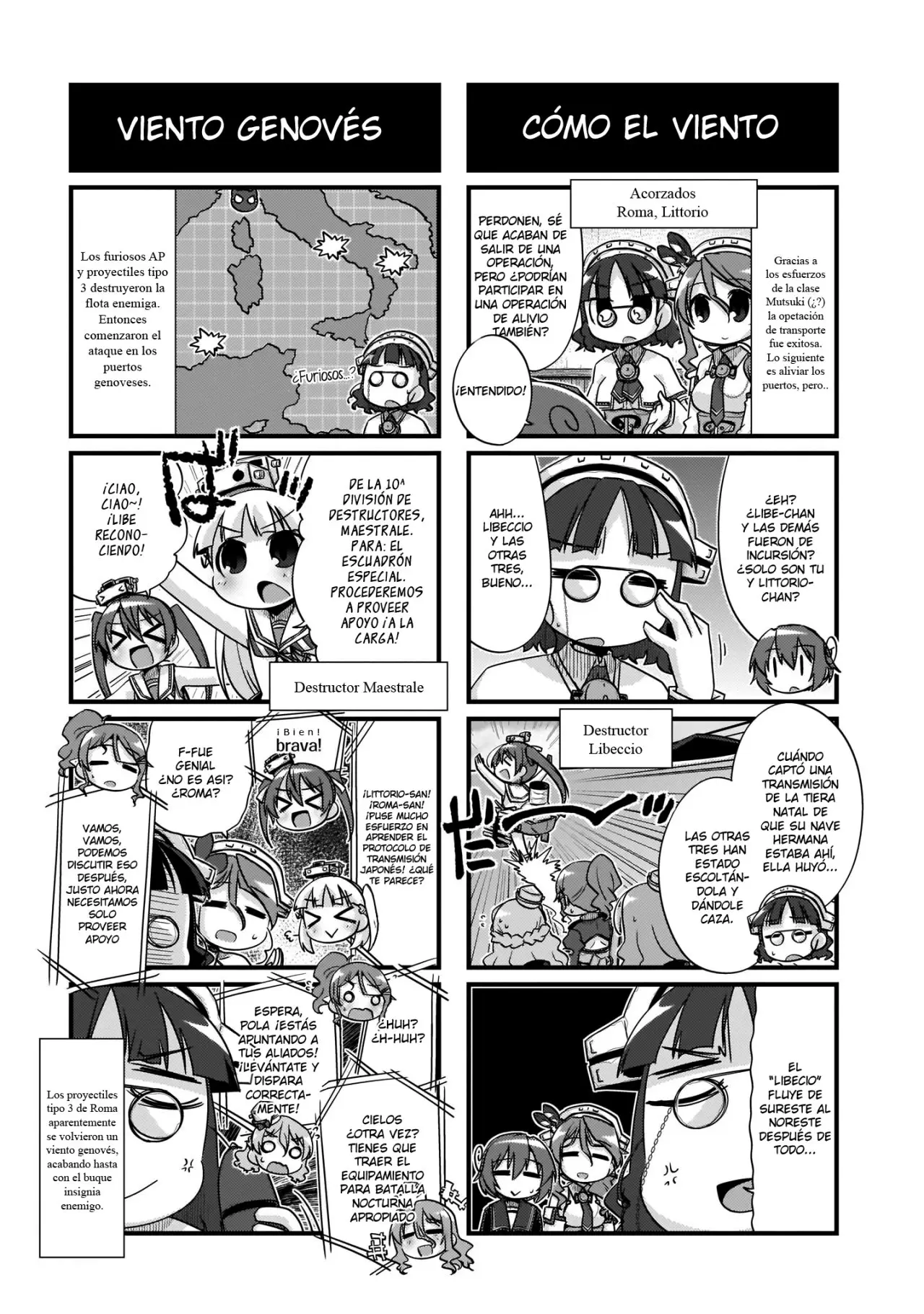 Kantai Collection 4-koma Comic: Fubuki- Ganbarimasu! (2013) - Capítulo 206.1 - Página 3 - LectorTMOo