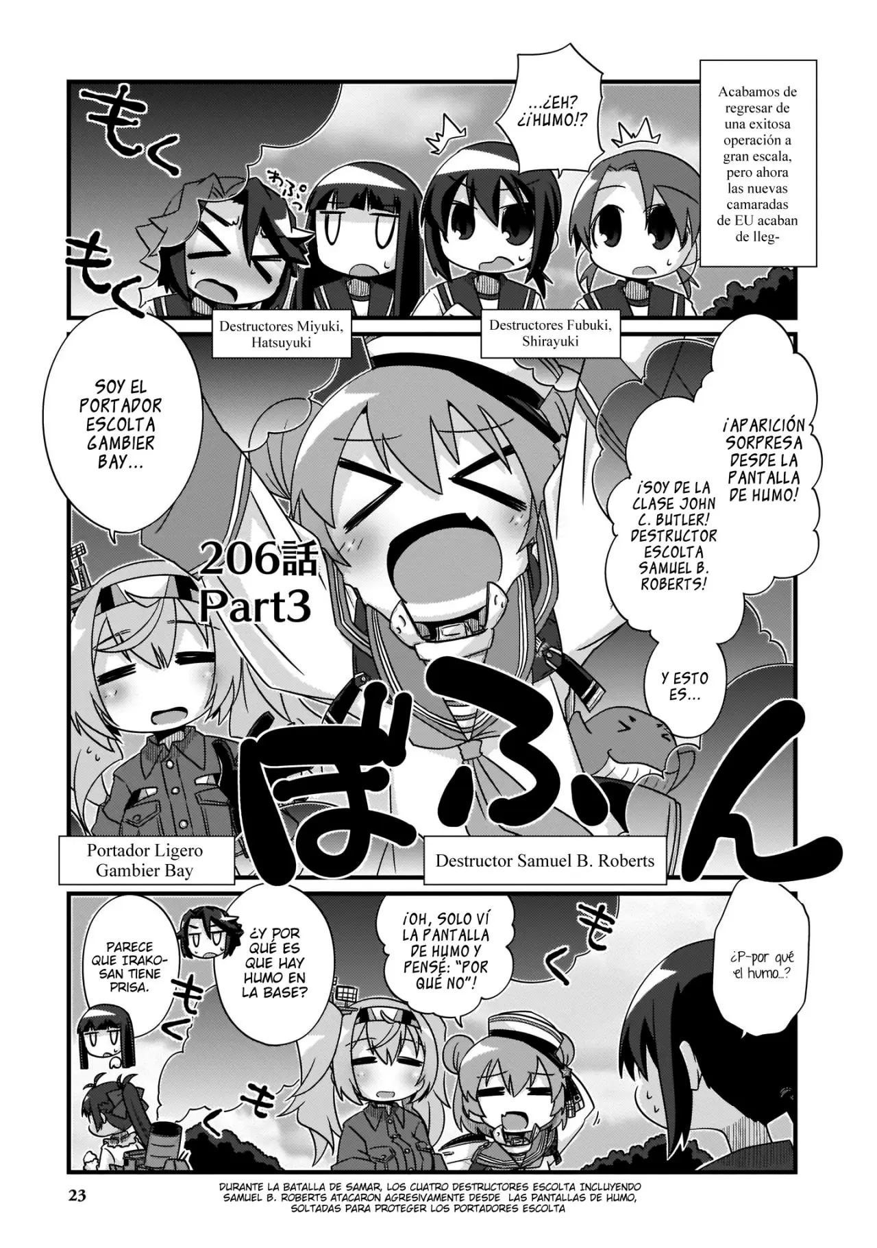 Kantai Collection 4-koma Comic: Fubuki- Ganbarimasu! (2013) - Capítulo 206.2 - Página 1 - LectorTMOo