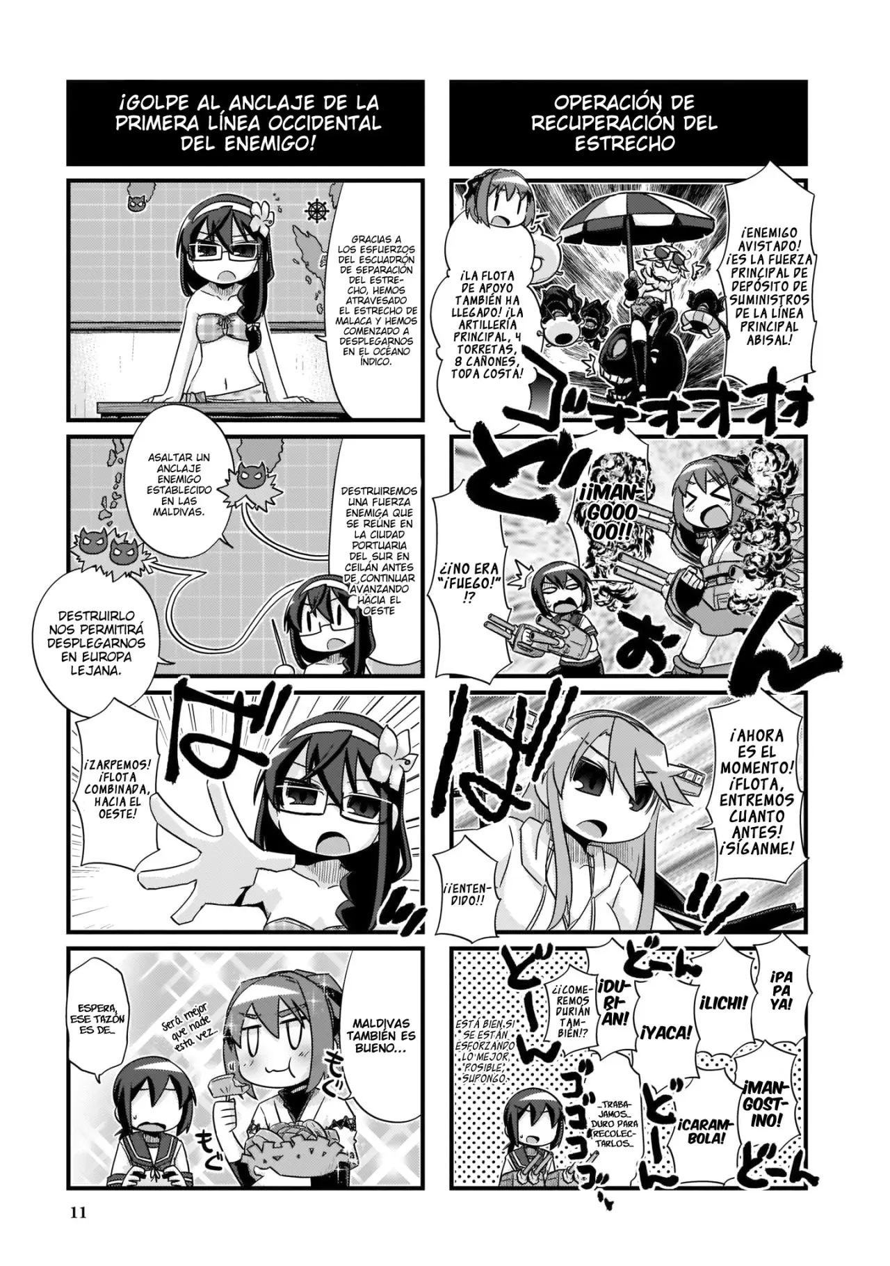 Kantai Collection 4-koma Comic: Fubuki- Ganbarimasu! (2013) - Capítulo 206 - Página 5 - LectorTMOo